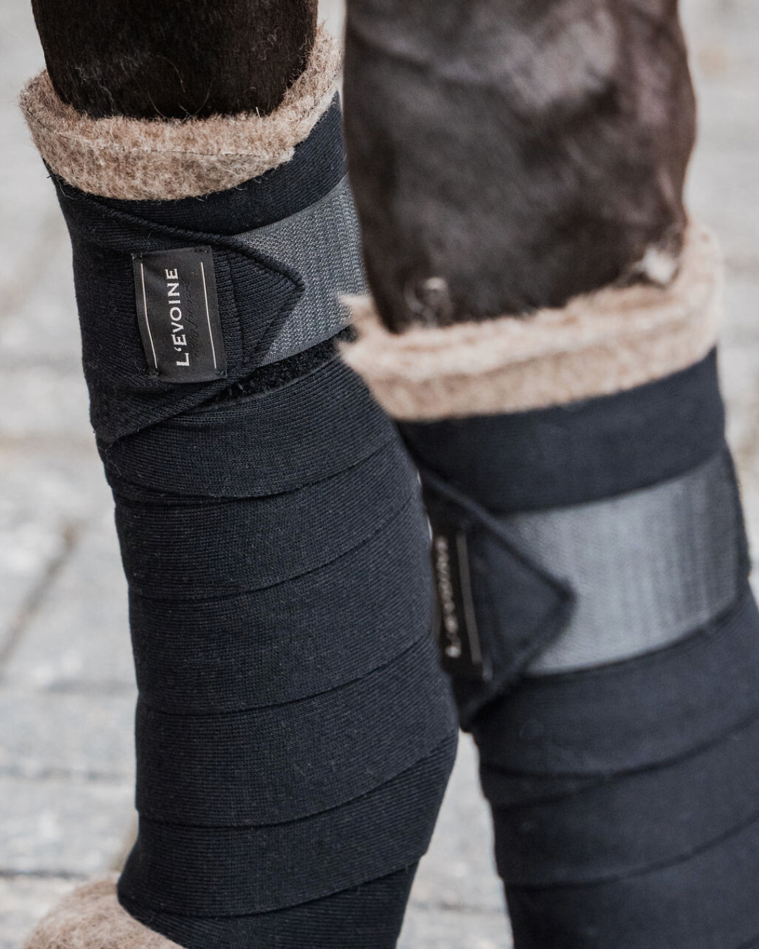 Bandagen für Pferde reine Baumwolle