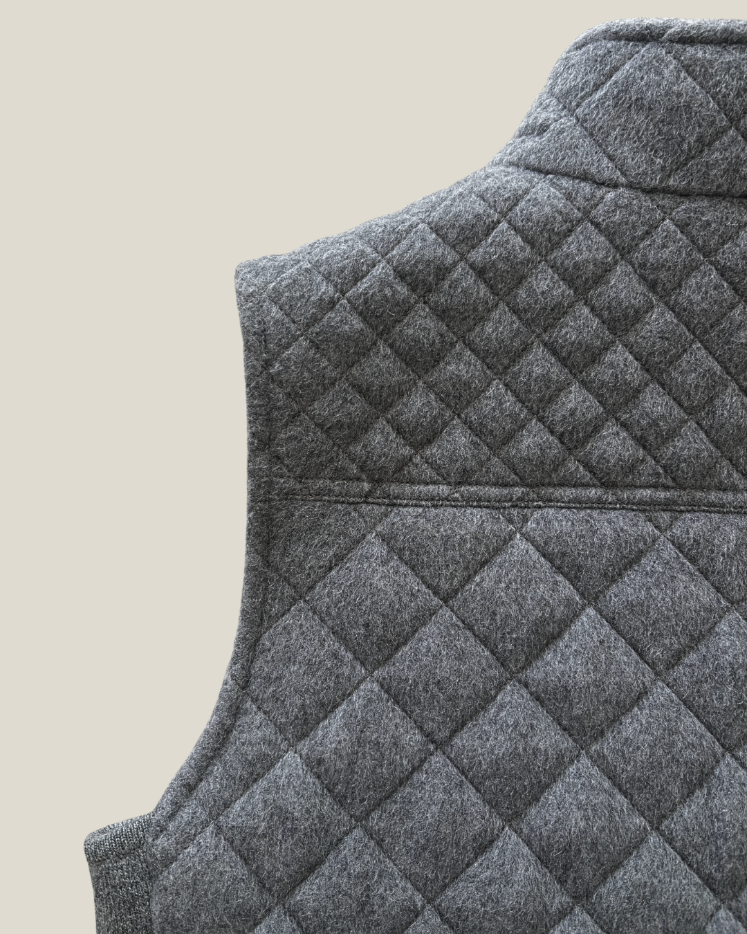 L'Evoine Reitweste Alpakawolle grau