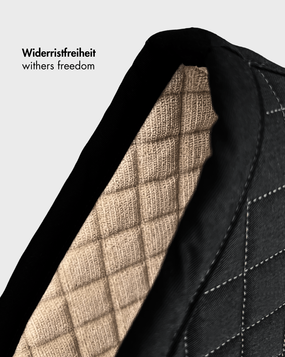 Dressur Schabracke Widerristfreiheit