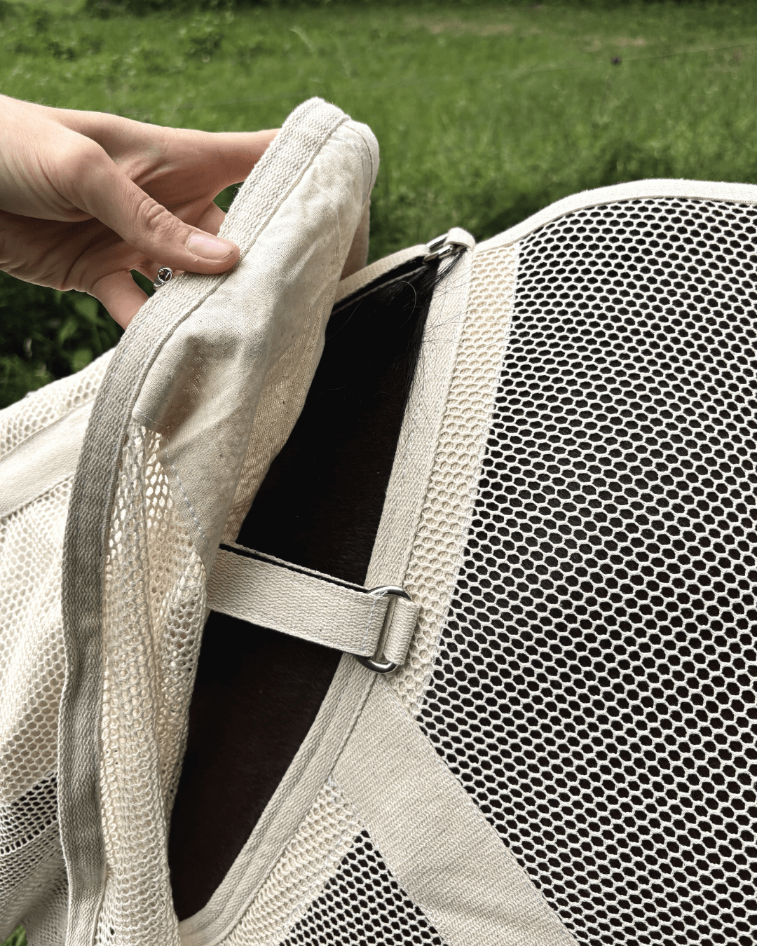 Fliegendecke mit Halsteil