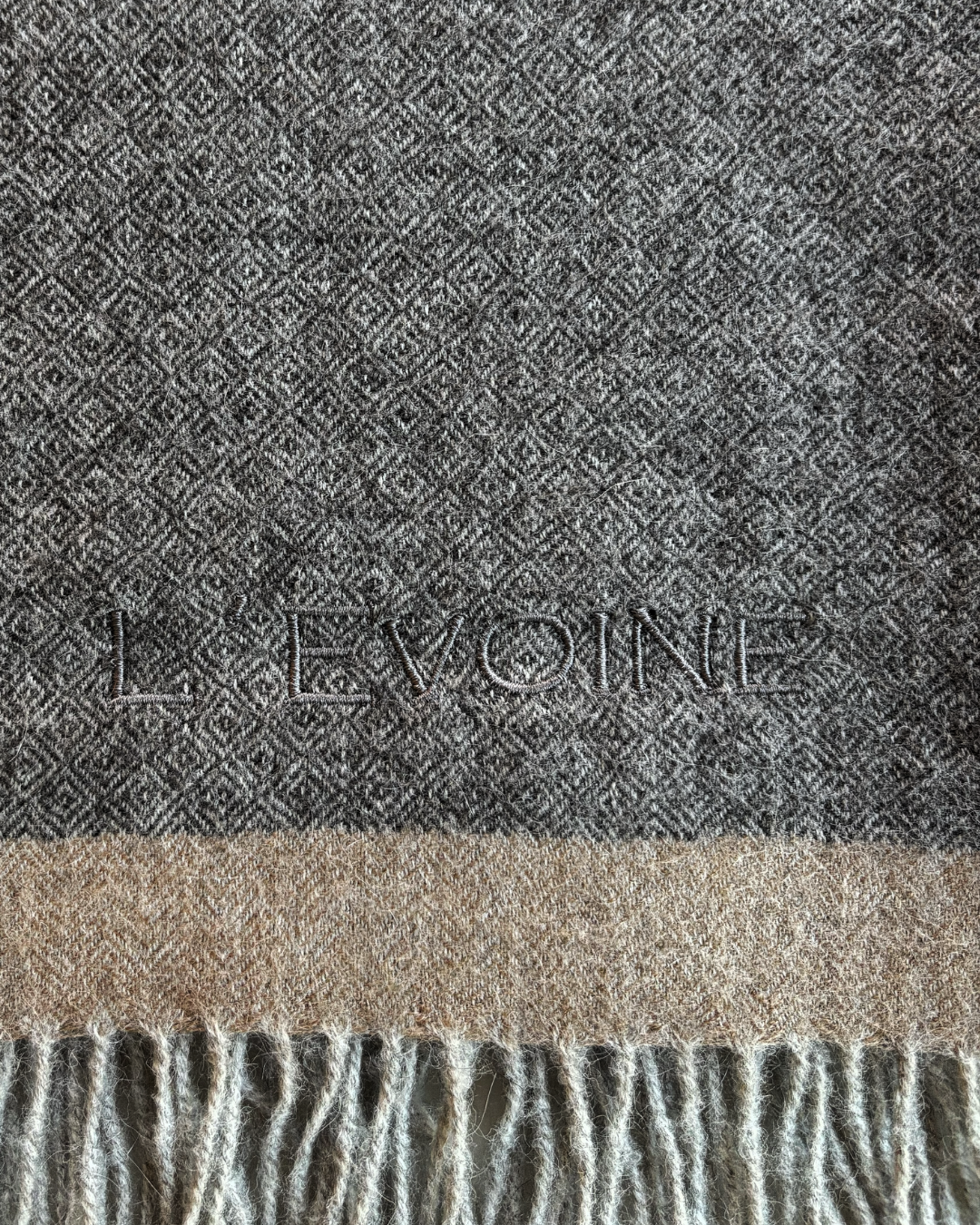 Plaid Alpakawolle von L'Evoine